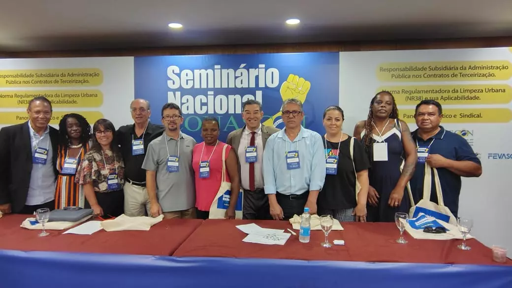 Fevasc marca presença no Seminário Nacional da CONASCON em Foz do Iguaçu